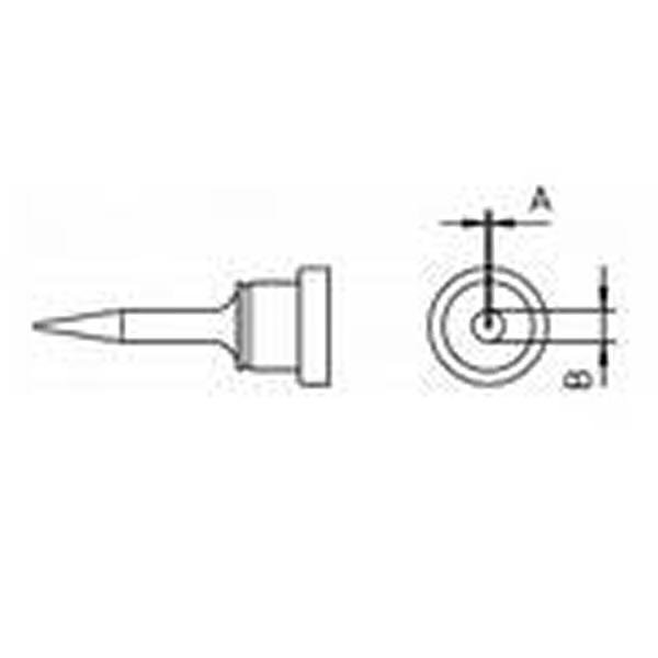 WELLER LT 1SC - PUNTA A CACCIAVITE 0.4X0.15MM