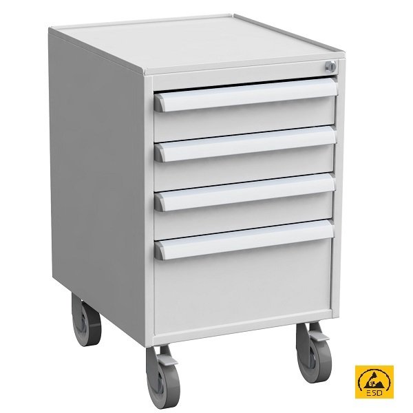 TRESTON CASSETTIERA ESD (W)450X(D)520X(H)700MM, 4