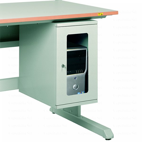 TRESTON - SUPPORTO PER PC CON CHIUSURA A CHIAVE