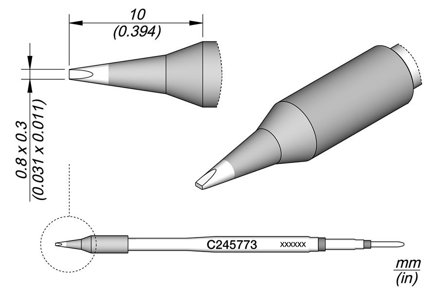 JBC PUNTA SALDANTE C245-773 - CACCIAVITE DRITTO -