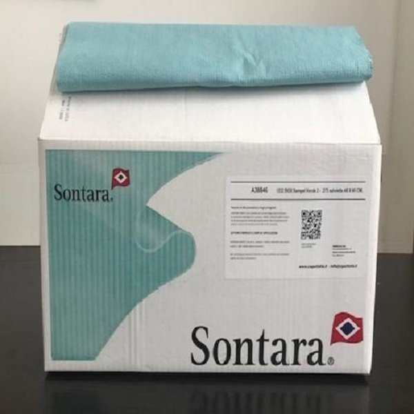 SONTARA 1231 box sampel verde 350 telini 37x50cm