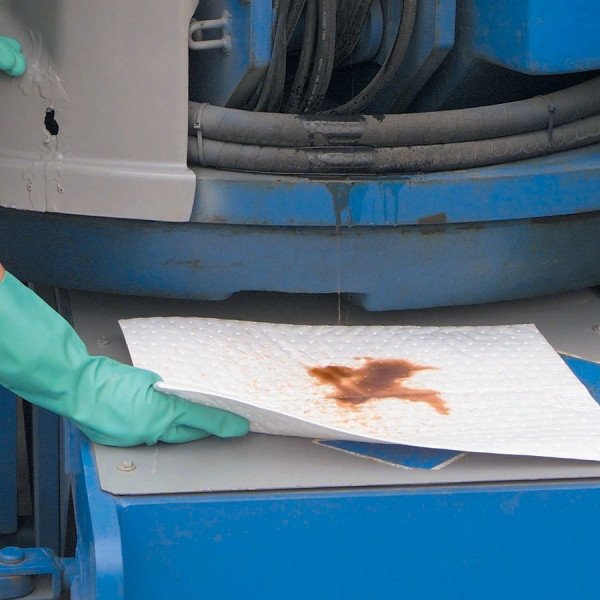 NEW PIG MAT415 TAMPONE OIL-ONLY BIANCHI 50PZ -