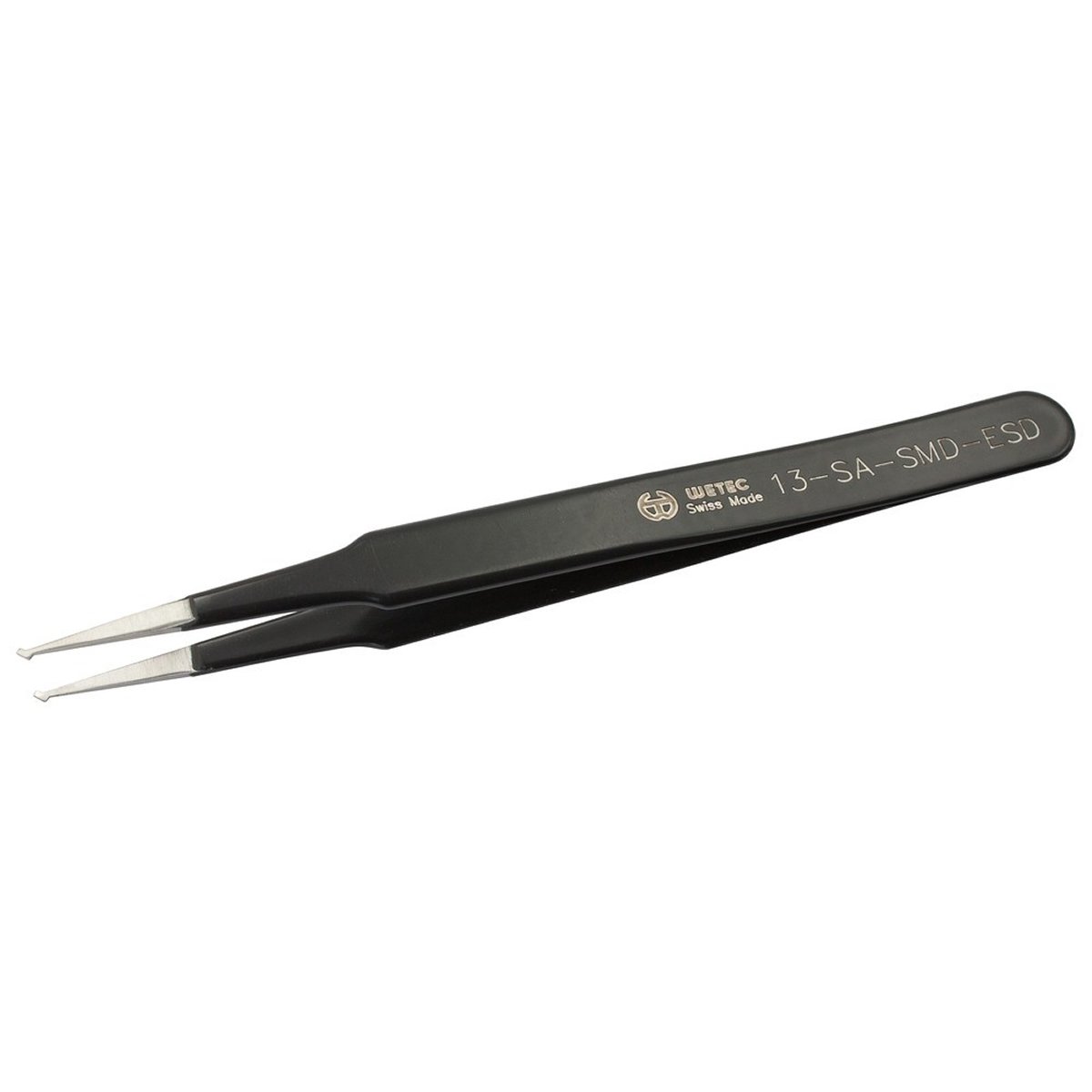 PINZETTA ESD CON PUNTE FINISSIME 13-SA-ESD