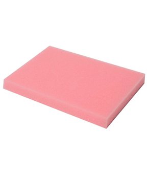SPUGNA MORBIDA ANTISTATICA ROSA 170MMX70MM 10MM