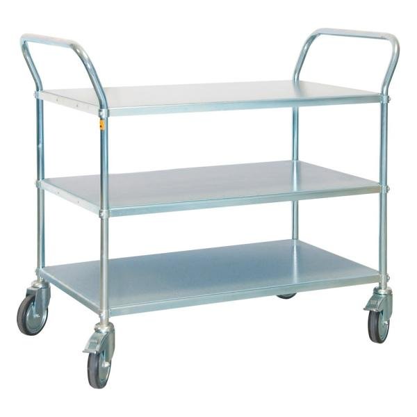 CARRELLO ESD CON 3 RIPIANI 950 X 540 MM