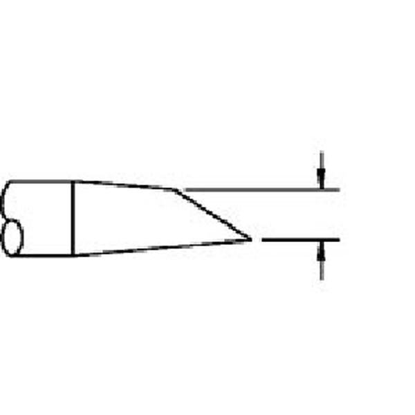 PACE 1124-0034-P1 - SOLDERING IRON TIP, CHISEL,