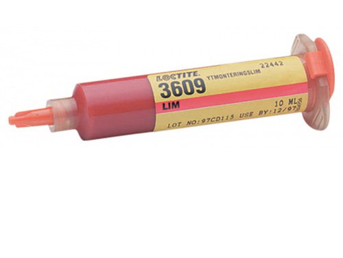 LOCTITE 3609, ADESIVO EPOSSIDICO ROSSO EFD 12gr