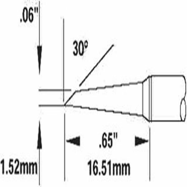METCAL SMTC-0167 - PUNTA SALDANTE MINI ZOCCOLO