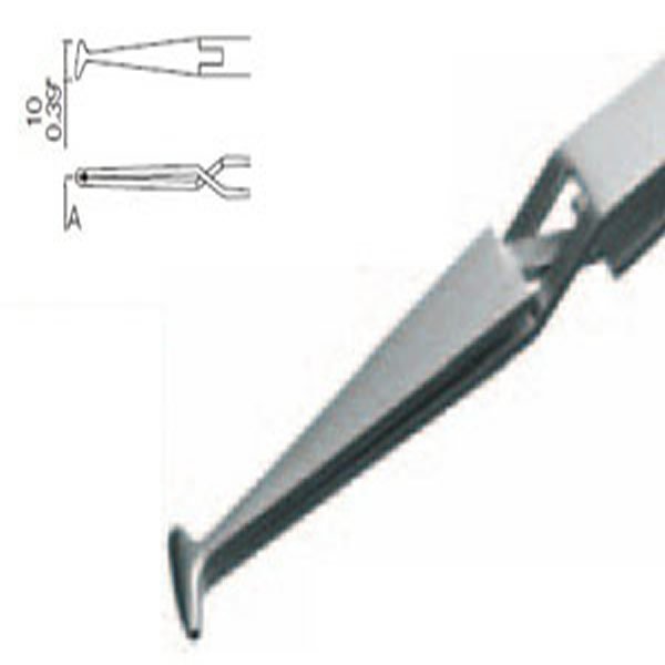 RUBIS TWEEZERS C44 AWG 28-30 REVERSE ACTION