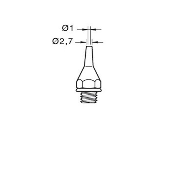 JBC PUNTA DISSALDANTE 31HT - D.I. 1.0MM DSV