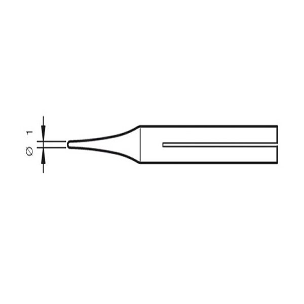 JBC PUNTA SALDANTE B-05D - CONICA 1.0MM - SERIE