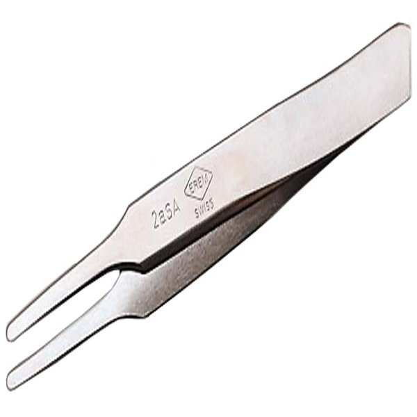 EREM - 2A-SA - PINZETTA, ARROTONDATA, PIATTA 120MM