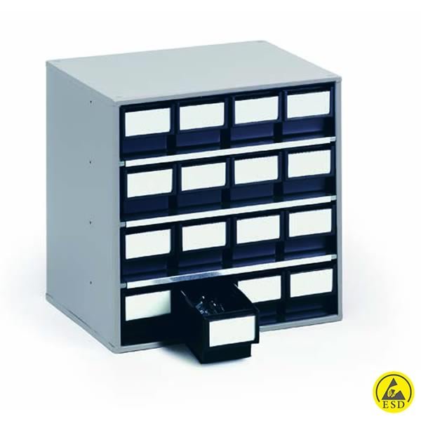 TRESTON CASSETTIERA ESD CON 16 CASSETTI TIPO3010