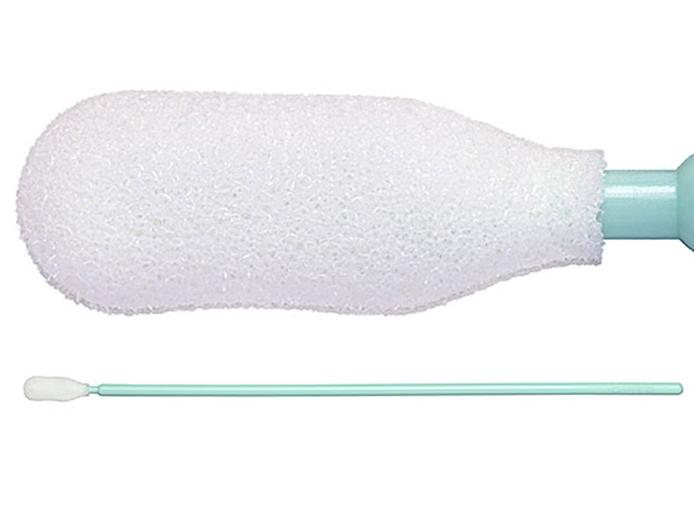 TEXWIPE TX740B MEDIUM CLEANFOAM SWAB, 6MM,