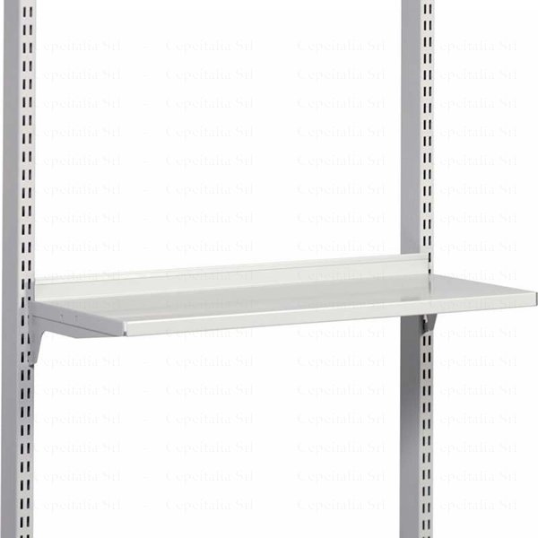 TRESTON - STEEL SHELF M900X400, BRACKETS, LIGHT