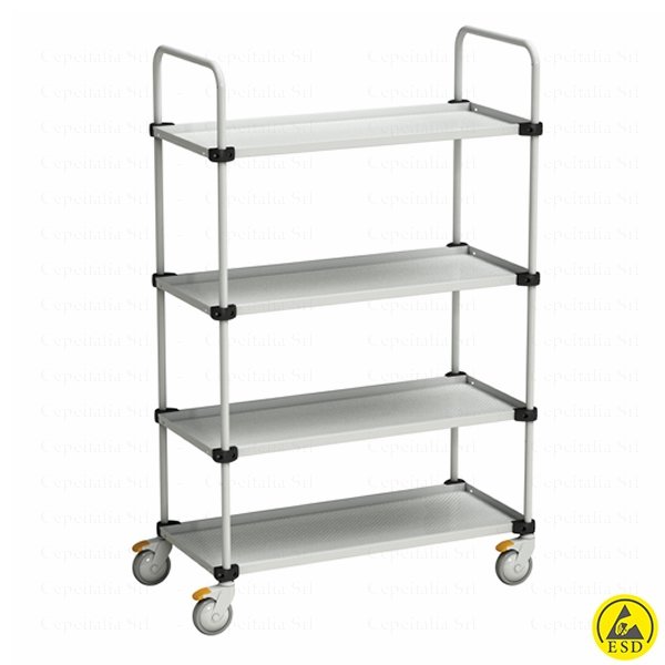 TRESTON - CARRELLO PORTABOBINE RRT ESD CON 4