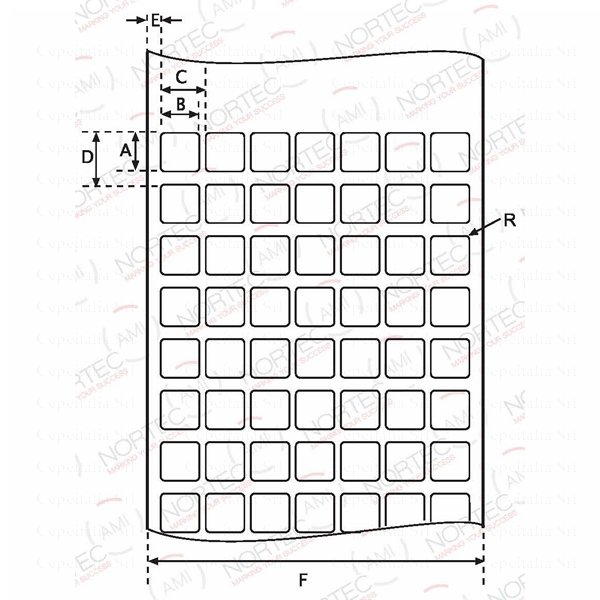 NORTEC V7372I986A10Z ET.WHITE POLYIMIDE