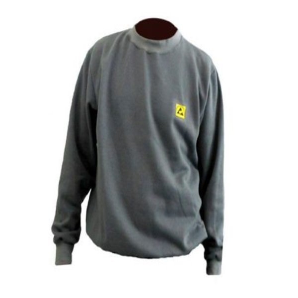 FELPA ANTISTATICA ESD DELUXE GRIGIA TAGLIA XS
