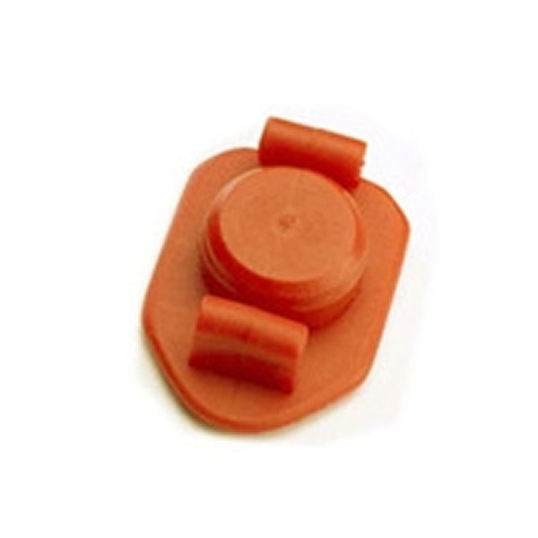 METCAL TE3E10R - TAPPO POSTERIORE ARANCIO - 100 PZ