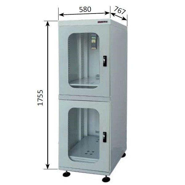 GHIBLI PRO - 700L armadio deumidificatore 2 ante