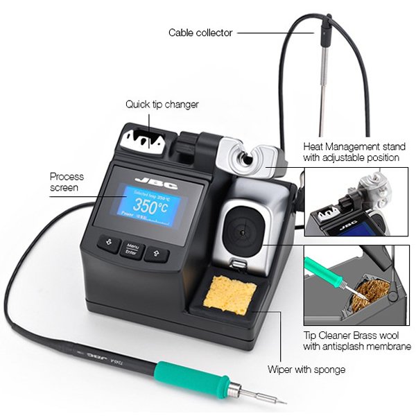 KIT SALDATURA STAZIONI CD-2BQE+CD-2SQE+ 6 PUNTE