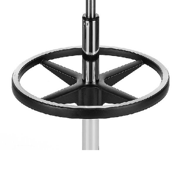 POGGIAPIEDI ESD REGOLABILE IN ALLUMINIO Ø 460MM