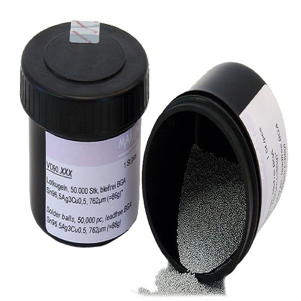 SOLDER BALLS VD90.5110 LEAD FREE CSP, 0.45MM -