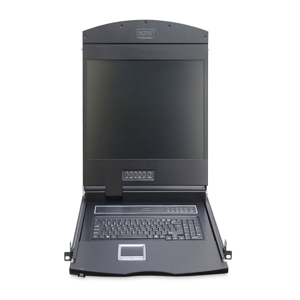 CONSOLLE MODULARE CON SCHERMO 19" PER ARMADI RACK