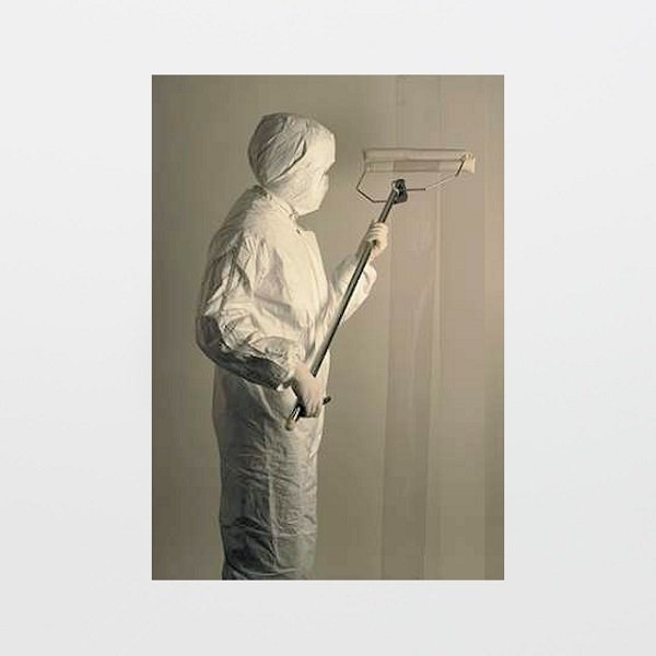 MANIGLIA PER LA PULIZIA DI TENDE IN CLEANROOM