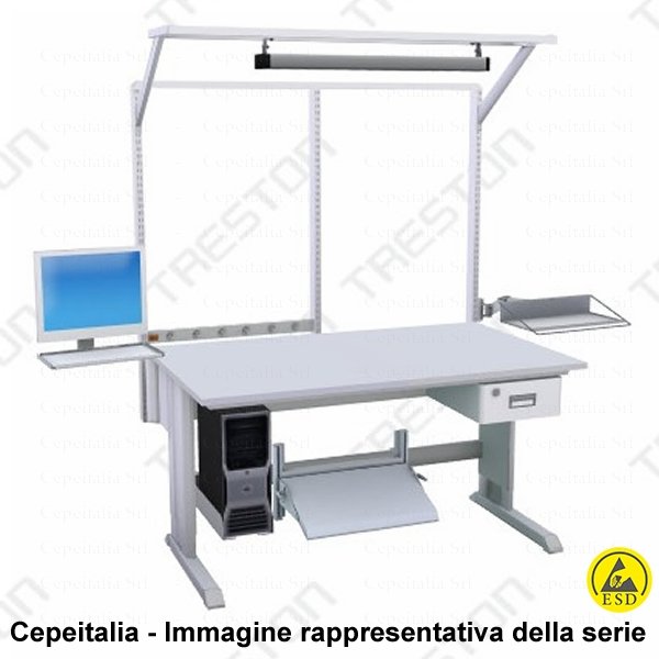 TRESTON POSTAZIONE DI LAVORO - CONCEPT ESD 150X90