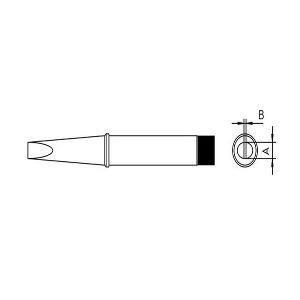 WELLER CT2E8 - PUNTA A CACCIAVITE 7MM 425°C