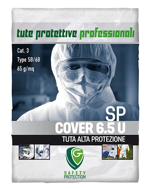 TUTA AD ALTA PROTEZIONE SP COVER 6.5U - 25PZ