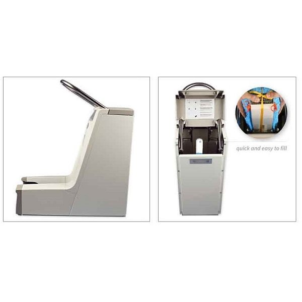 DISPENSER AUTOMATICO CON MANICO D'APPOGGIO