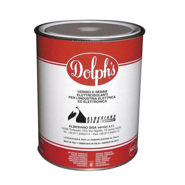 DOLPHS ER-41 vernice protettiva rossa isolante 1lt
