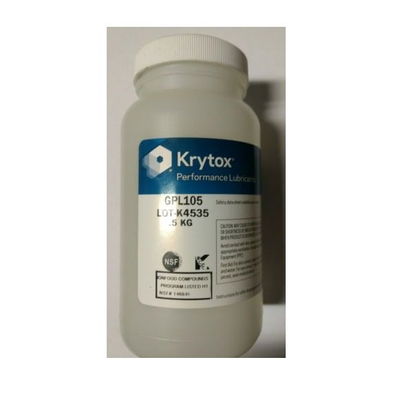 KRYTOX GPL 105 OLIO A BASE DI PFPE BOTTIGLIA 0.5kg