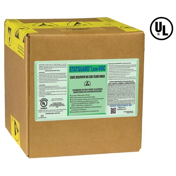 DESCO STATGUARD LOW-VOC DISSIPATIVE FLOOR FINISH 2