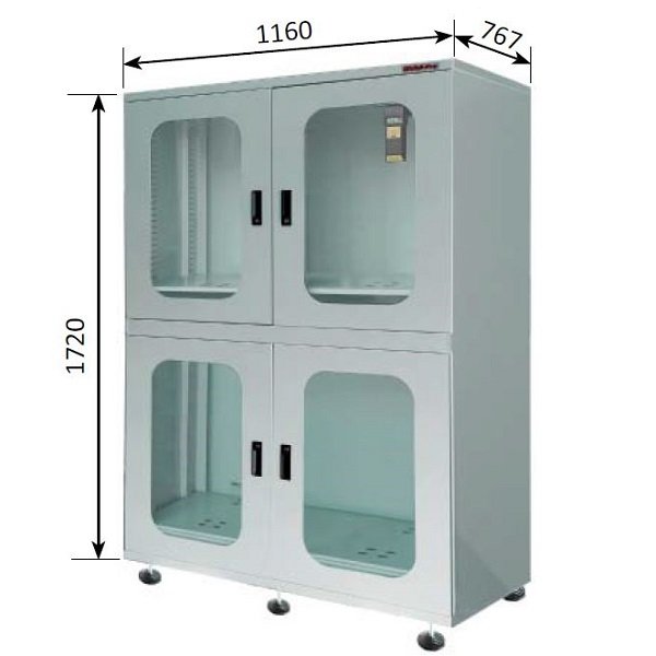 GHIBLI PRO / 1400L Dry Box armadio deumidificatore