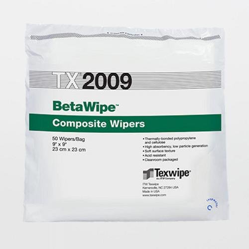 TEXWIPE TX2009 9"X9" POLYPROPYLENE AND CELLULOSE