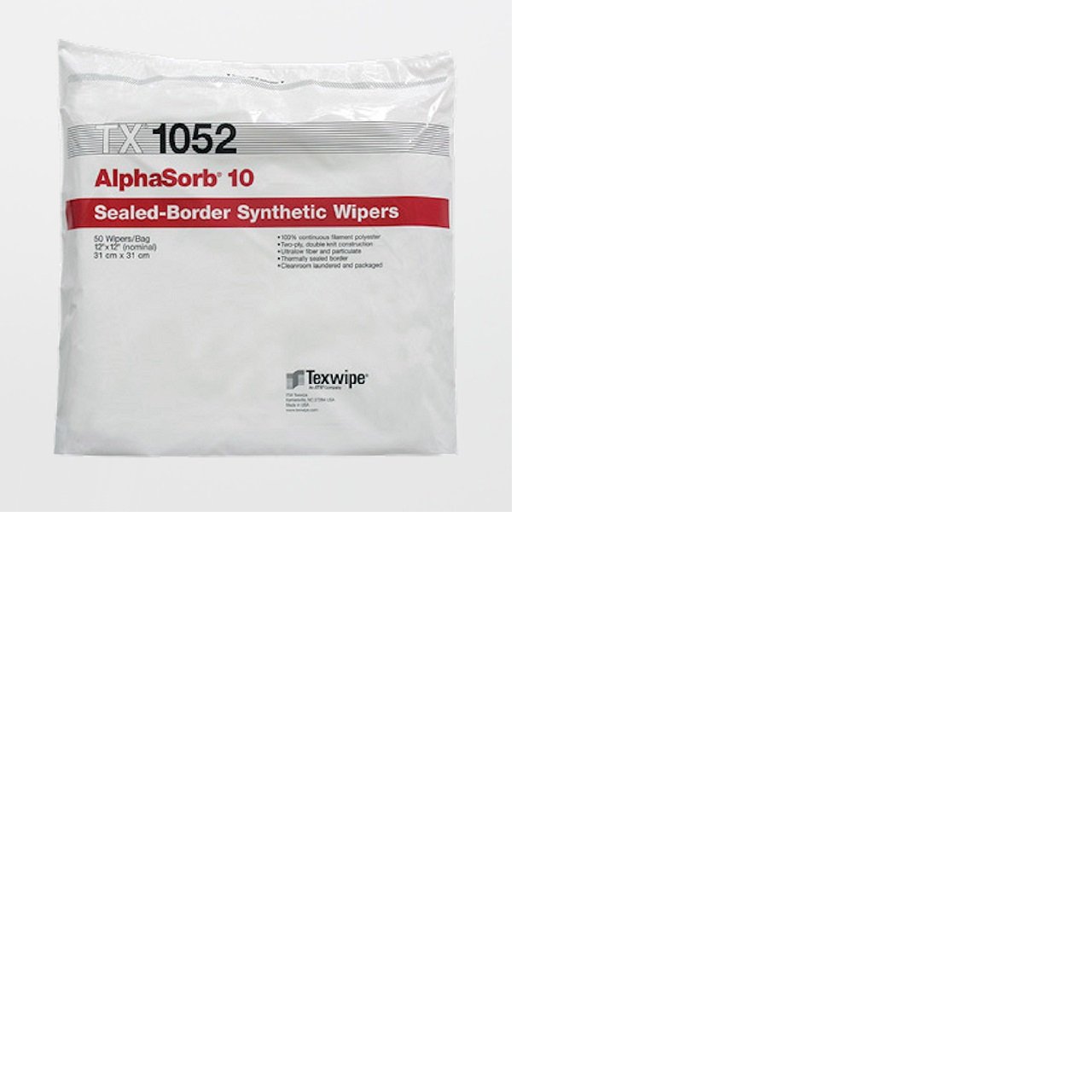 TX1052 ALPHASORB POLYESTER CLEANROOM 12" CM31X31