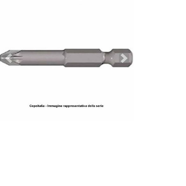 INSERTO CROCE POZIDRIV 1/4  PZ1 - 50MM - 80PZ