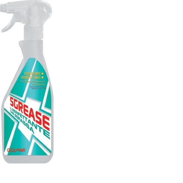 SGREASE SGRASSANTE DISINFETTANTE 12 FLACONI DA 750