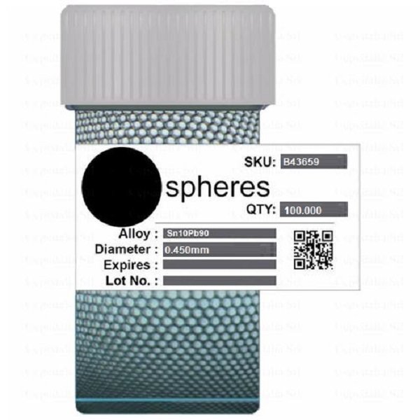 SOLDER BALLS PER CBGA - SN10PB90 - 0.45 MM -