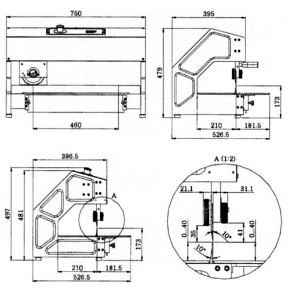 TRACTOR.sep2m - Separatore PCB motorizzato 220V