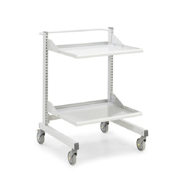 TRESTON MULTI TROLLEY LOW M500, 2 SHELVES ESD