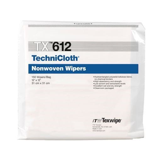 TEXWIPE TX612 - 150 CLEANROOM WIPERS TECHNICLOTH