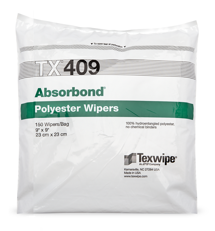 TEXWIPE TX409 - ABSORBOND 9"X9" CLEANROOM, 300pz