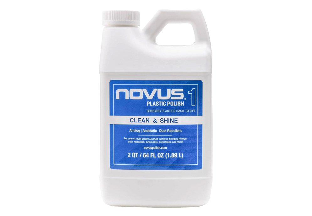 NOVUS PLASTIC POLISH 1 - CLEAN&SHINE -1900 ML (64