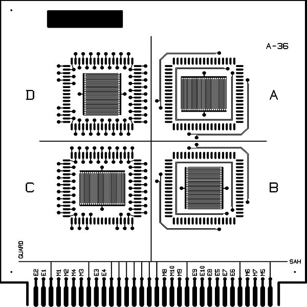 TOPLINE 900036 B-36 LCC68 SIR TEST BOARD