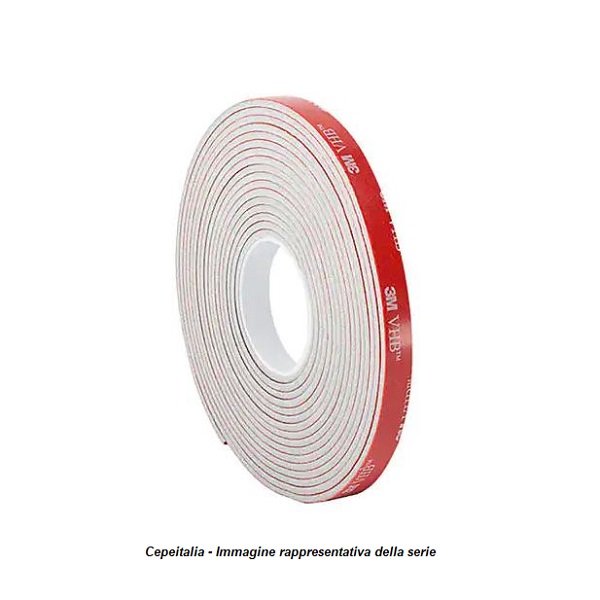 3M ADESIVO ACRILICO NERO 3/4-5-5962 19MM X 5YDS