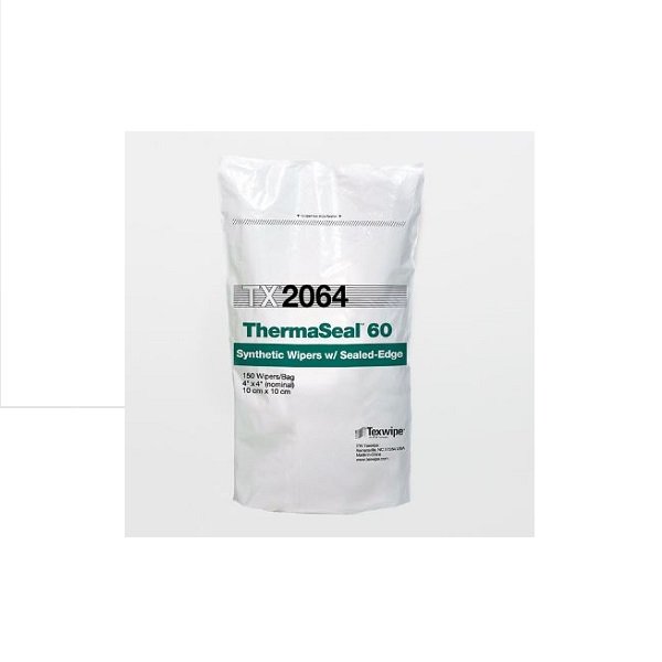 TEXWIPE TX2064 THERMASEAL60 4"X4" CLEANROOM